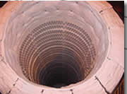 Electrically heated pit type furnace for hardening long products