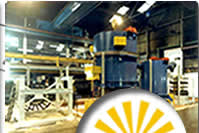 Electrically heated lift-off furnace for bright annealing copper & copper alloys.