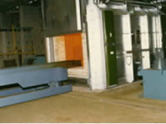 Batch heat treatment facility